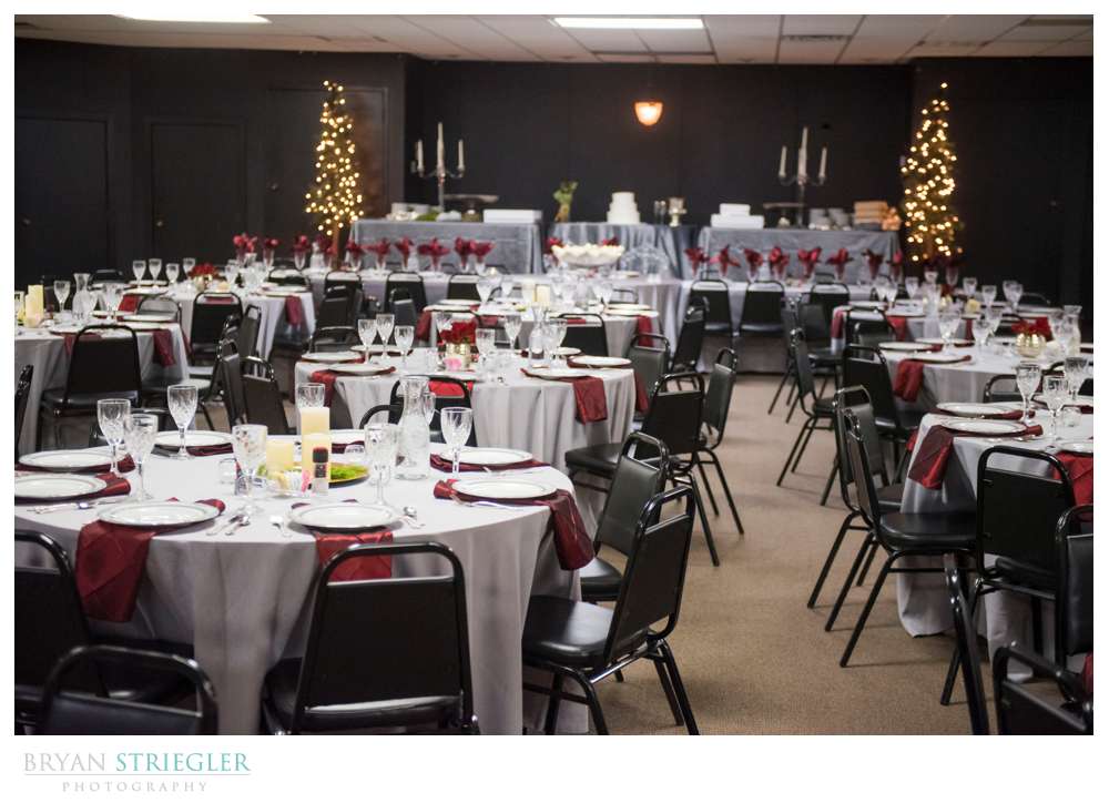 reception at mount Sequoyah wedding venue